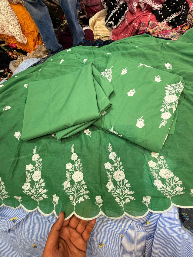 Most Premium Cotton Suit Collection (Complete Suit With Dupatta)