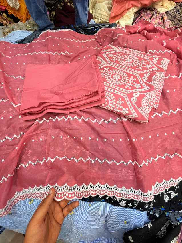 Most Premium Cotton Suit Collection (Complete Suit With Dupatta)