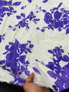 Cut Piece SALE- Premium Designer HAKUBA CHIKANKARI FABRICS IN SALE - Cut SIZE (3) METER