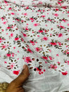 Cut Piece SALE- Premium Designer HAKUBA CHIKANKARI FABRICS IN SALE - Cut SIZE (5.40) METER