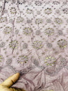 Cut Piece SALE- Premium Designer HAKUBA CHIKANKARI FABRICS IN SALE - Cut SIZE (1.90) METER