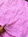 Most Premium Pure Cotton Hakuba Chikankari Fabric (Big WIDTH!!)