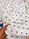 Most Premium Pure Cotton Hakuba Chikankari Fabric (Big WIDTH!!)