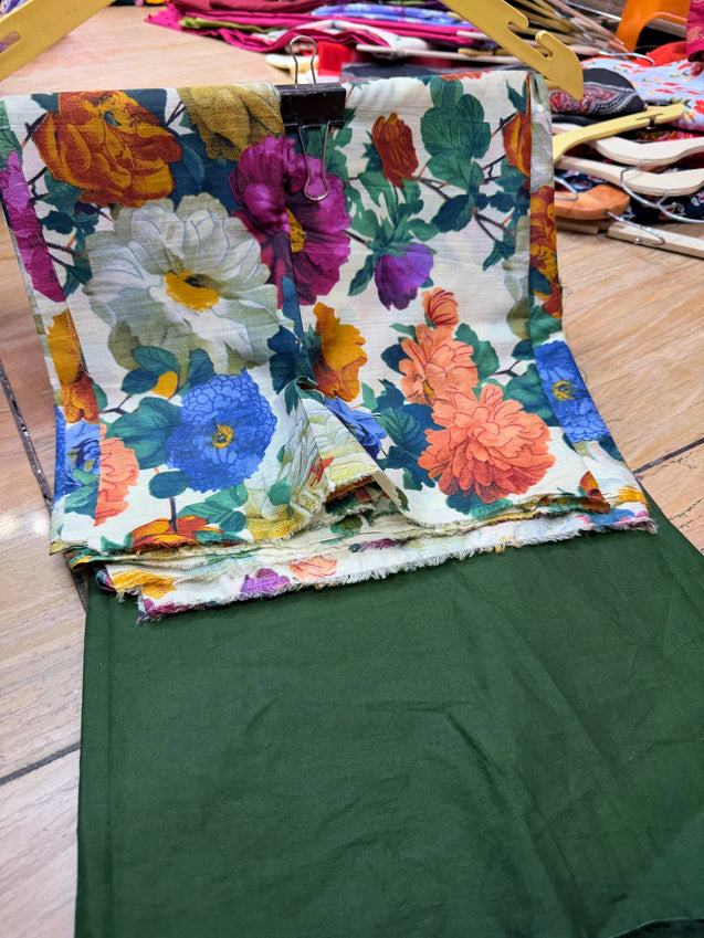Premium BRANDED Pure Cotton PRINTED Suits (Top & Bottom)