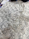Most Premium Pure Cotton Hakuba Chikankari Fabric (Big WIDTH!!)
