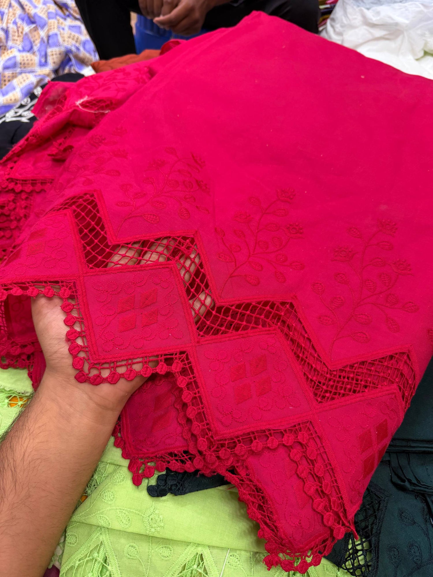 Most Premium Collection Of Cotton Fabric - Applique Fabric