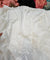 Premium Fine 3D Flower With Chikankari On Pure Cotton FABRIC (Big WIDTH!!) (Dyeable Also)