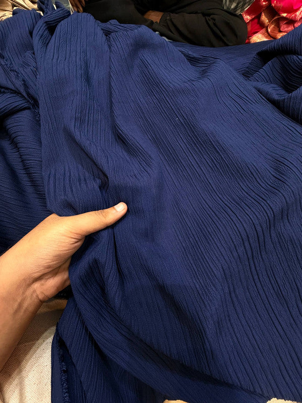 Most Premium Imported Crushed Shershakkar FABRIC (Big WIDTH!!)