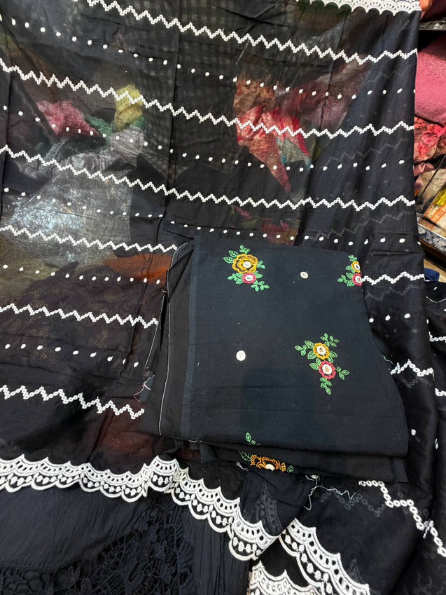 Most Premium Cotton Suit Collection (Complete Suit With Dupatta)