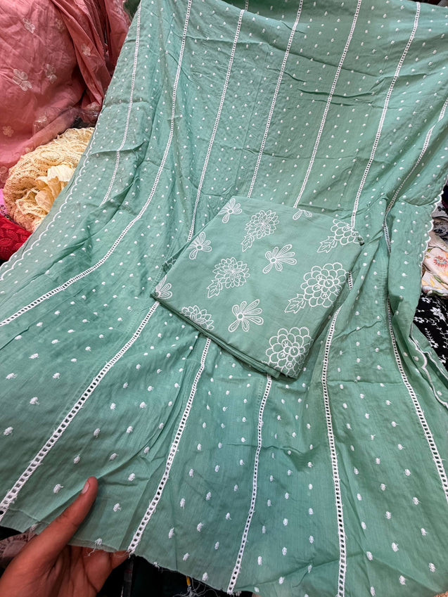 Most Premium Cotton Suit Collection (Complete Suit With Dupatta)