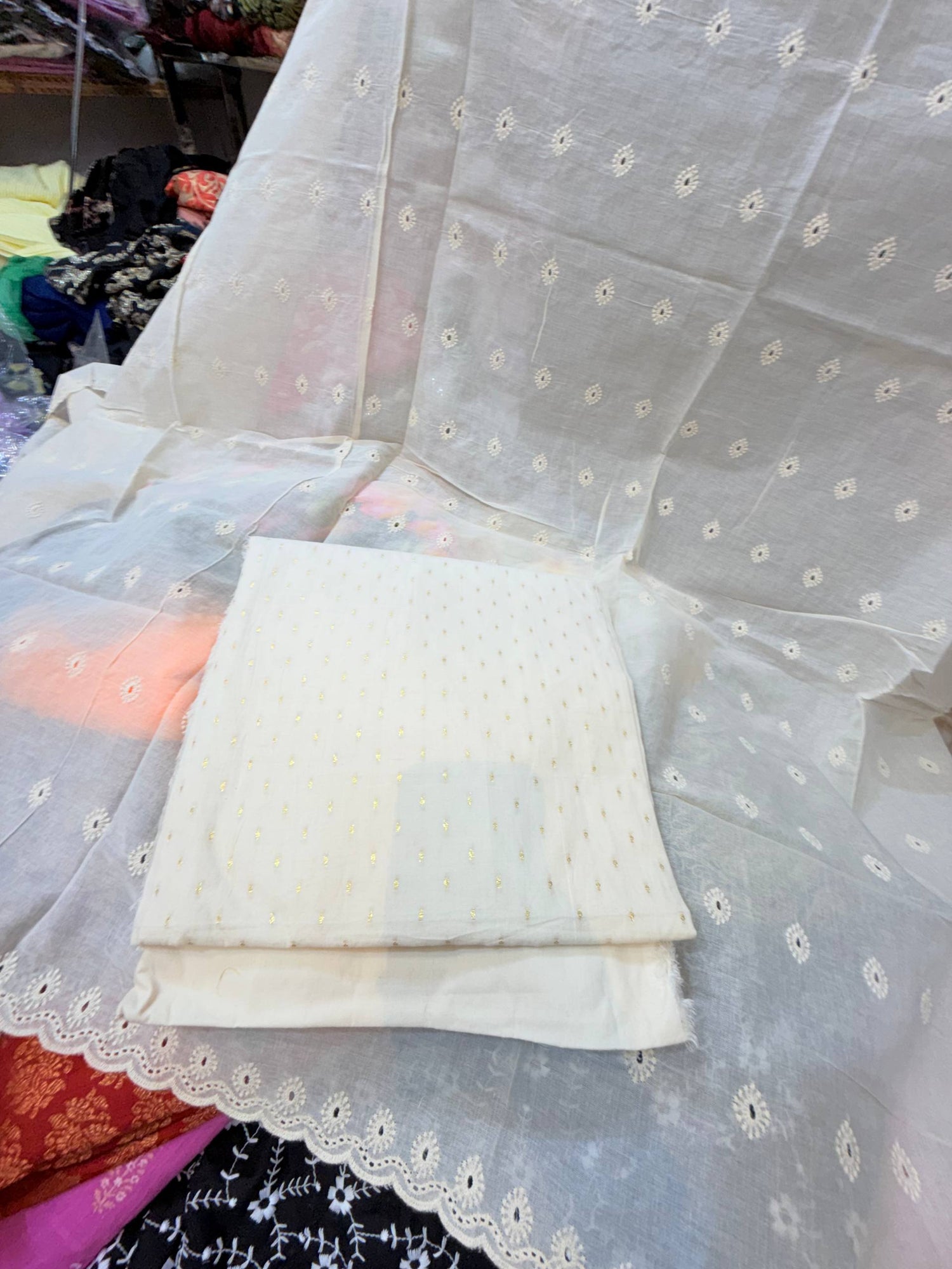 Most Premium Cotton Suit Collection (Complete Suit With Dupatta)