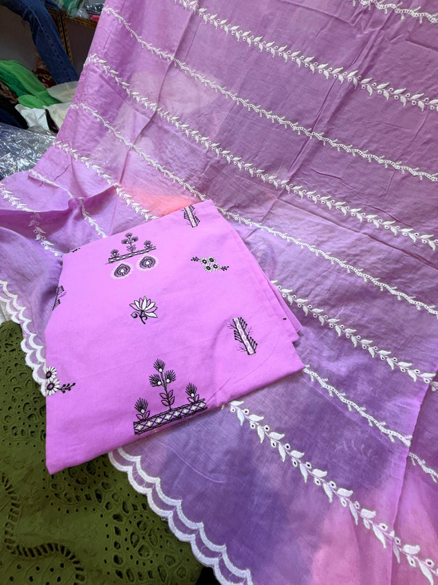 Most Premium Cotton Suit Collection (Complete Suit With Dupatta)