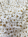 Most Premium Pure Cotton Hakuba Chikankari Printed Fabric (Big WIDTH!!)