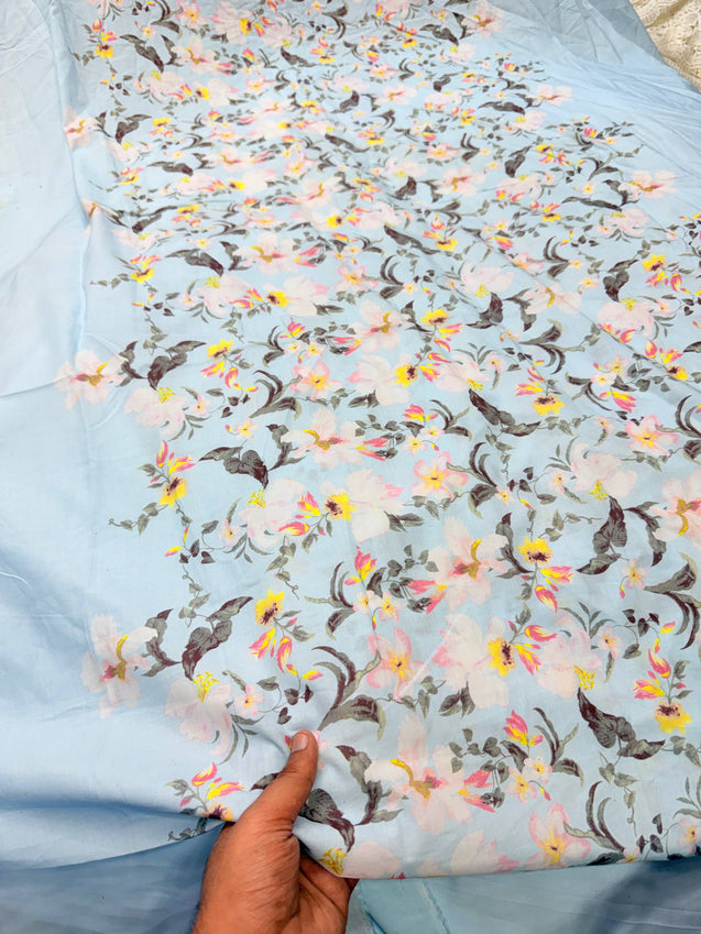 Most Premium BRANDED Pure Mul Cotton FABRIC (Big WIDTH!!)