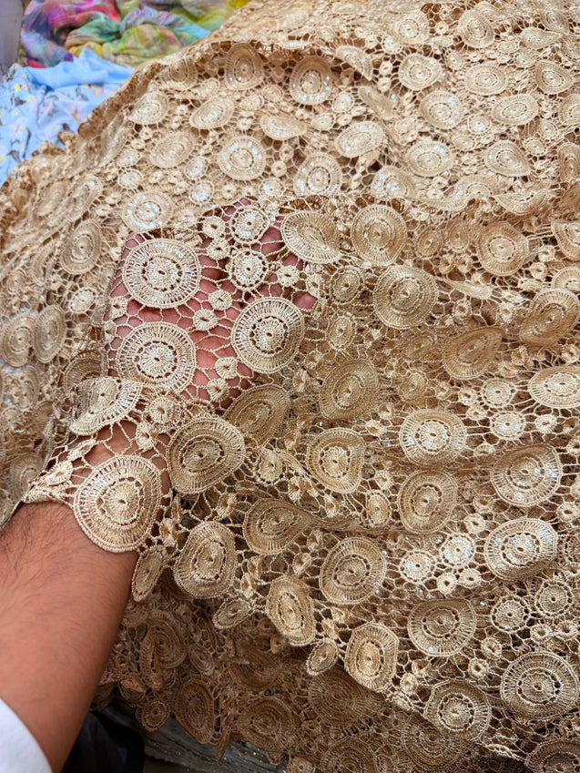 Most Premium Pure Imported Crosia Sequin FABRIC (Big WIDTH!!)