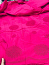 Premium Fine 3D Dori Imported Work With Chikan On Pure Cotton (Big WIDTH!!)
