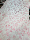 Most Premium Pure Cotton Hakuba Chikankari Fabric (Big Width)