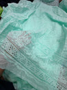 Most Premium Pure Cotton Hakuba Chikankari Fabric (Big WIDTH!!)