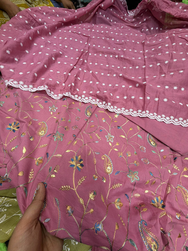 Most Premium Cotton Suit Collection (Complete Suit With Dupatta)