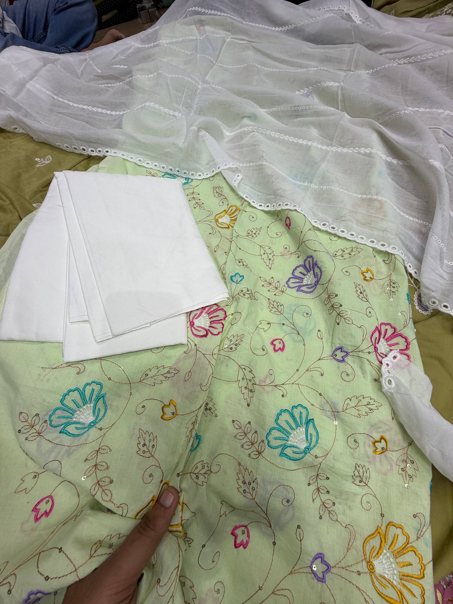Most Premium Cotton Suit Collection (Complete Suit With Dupatta)