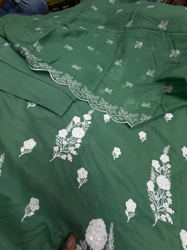 Most Premium Cotton Suit Collection (Complete Suit With Dupatta)