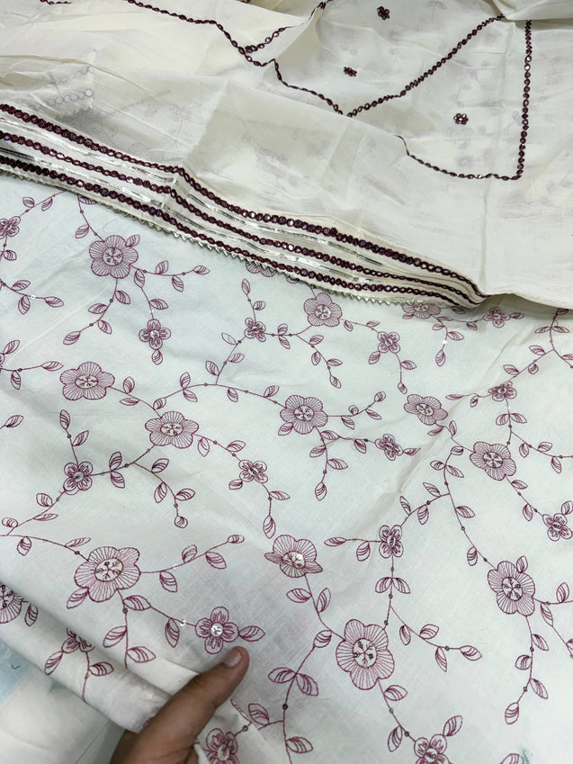Most Premium Cotton Suit Collection (Complete Suit With Dupatta)