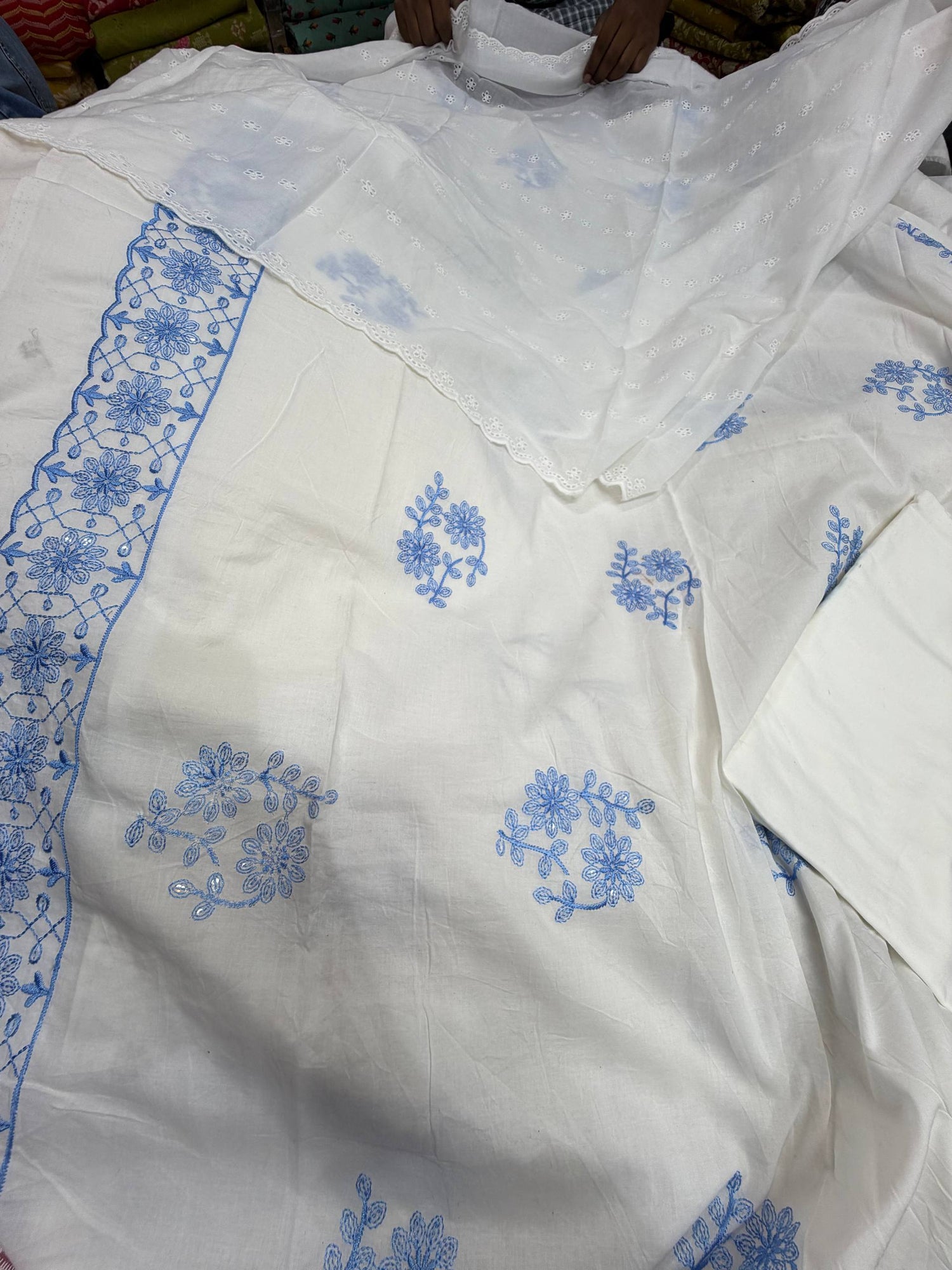 Most Premium Cotton Suit Collection (Complete Suit With Dupatta)