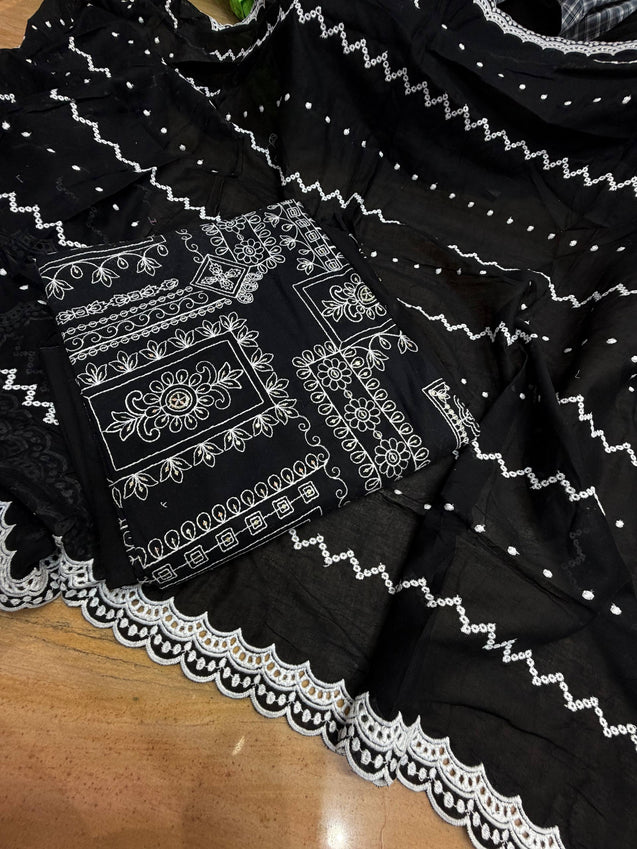 Most Premium Cotton Suit Collection (Complete Suit With Dupatta)