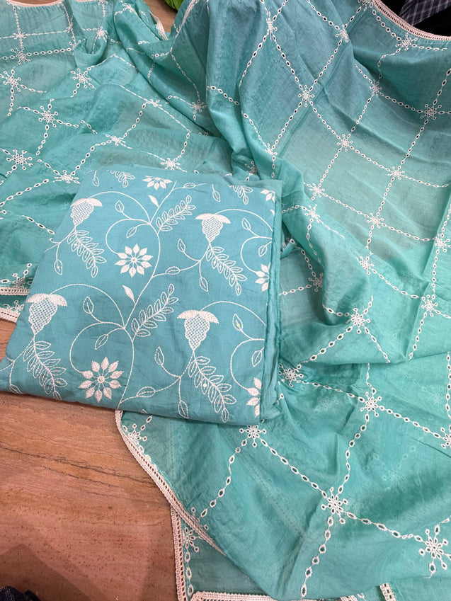 Most Premium Cotton Suit Collection (Complete Suit With Dupatta)
