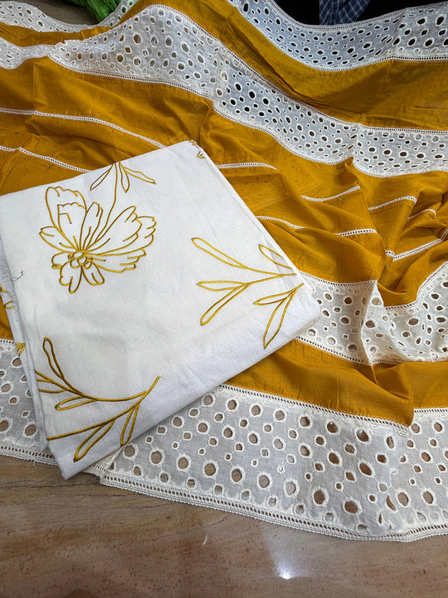 Most Premium Cotton Suit Collection (Complete Suit With Dupatta)