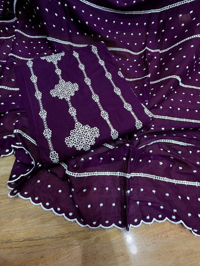 Most Premium Cotton Suit Collection (Complete Suit With Dupatta)