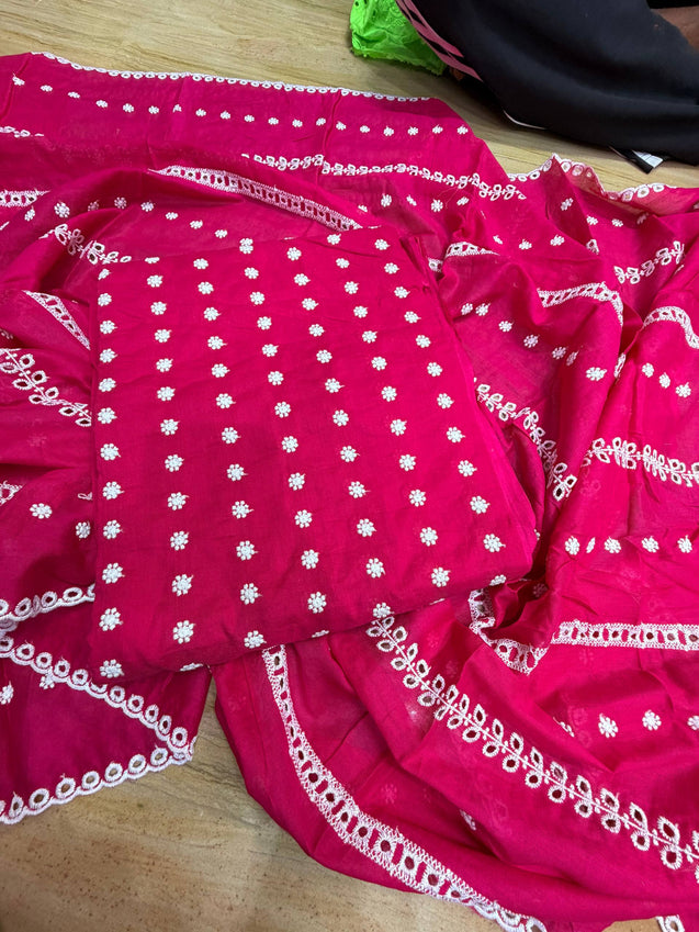 Most Premium Cotton Suit Collection (Complete Suit With Dupatta)