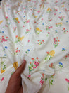 Most Premium BRANDED Pure LINEN Cotton PRINTED FABRIC (Big WIDTH!!)