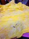 Most Premium Pure Cotton Hakuba Chikankari Fabric (Big WIDTH!!)
