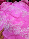 Most Premium Pure Cotton Hakuba Chikankari Fabric (Big WIDTH!!)