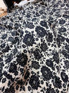 Most Premium BRANDED Pure LINEN Cotton PRINTED FABRIC (Big WIDTH!!)