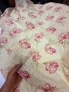 Most Premium Pure Cotton Hakuba Chikankari Printed Fabric (Big WIDTH!!)