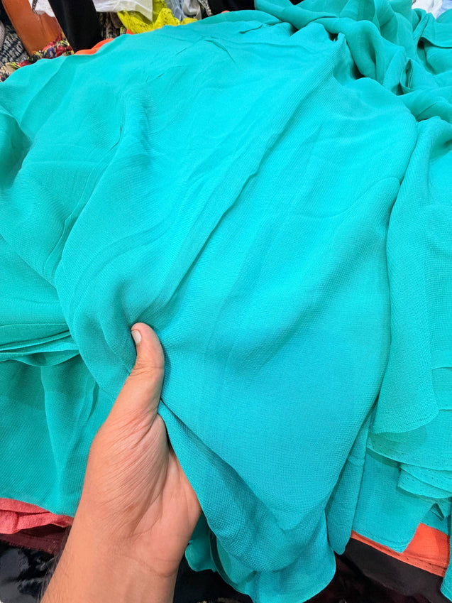 Most Premium Pure Viscose Georgette FABRIC