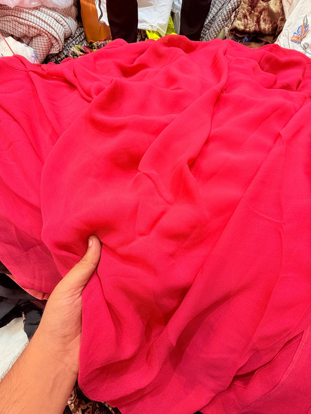 Most Premium Pure Viscose Georgette FABRIC
