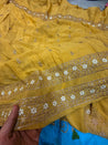 Most Premium Embroidery Pure Chinon Chiffon FABRIC