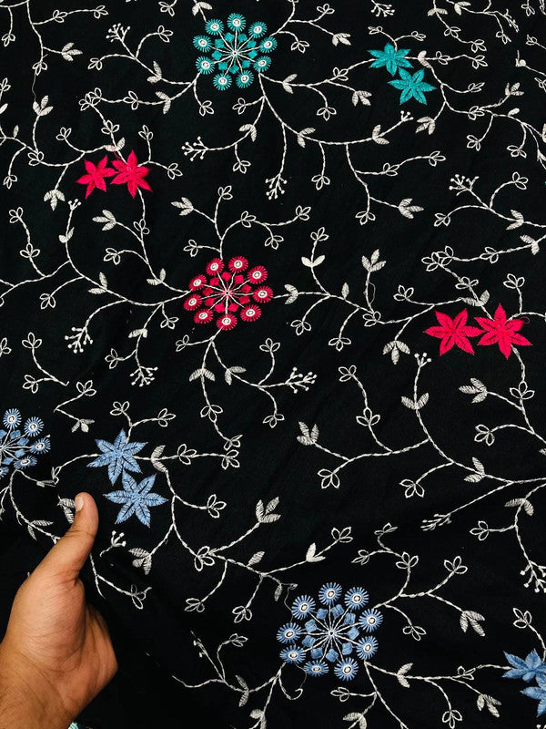 Most Premium Pure Fine Thread Embroidery Cotton FABRIC (Big WIDTH!!)
