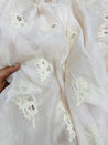 Premium Fine Embroidery On Pure Mul Muslin Cotton FABRIC (Big WIDTH!!)