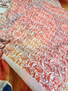 Most Premium Pure Pashmina Meena Weaving FABRIC (Dyeable Also)