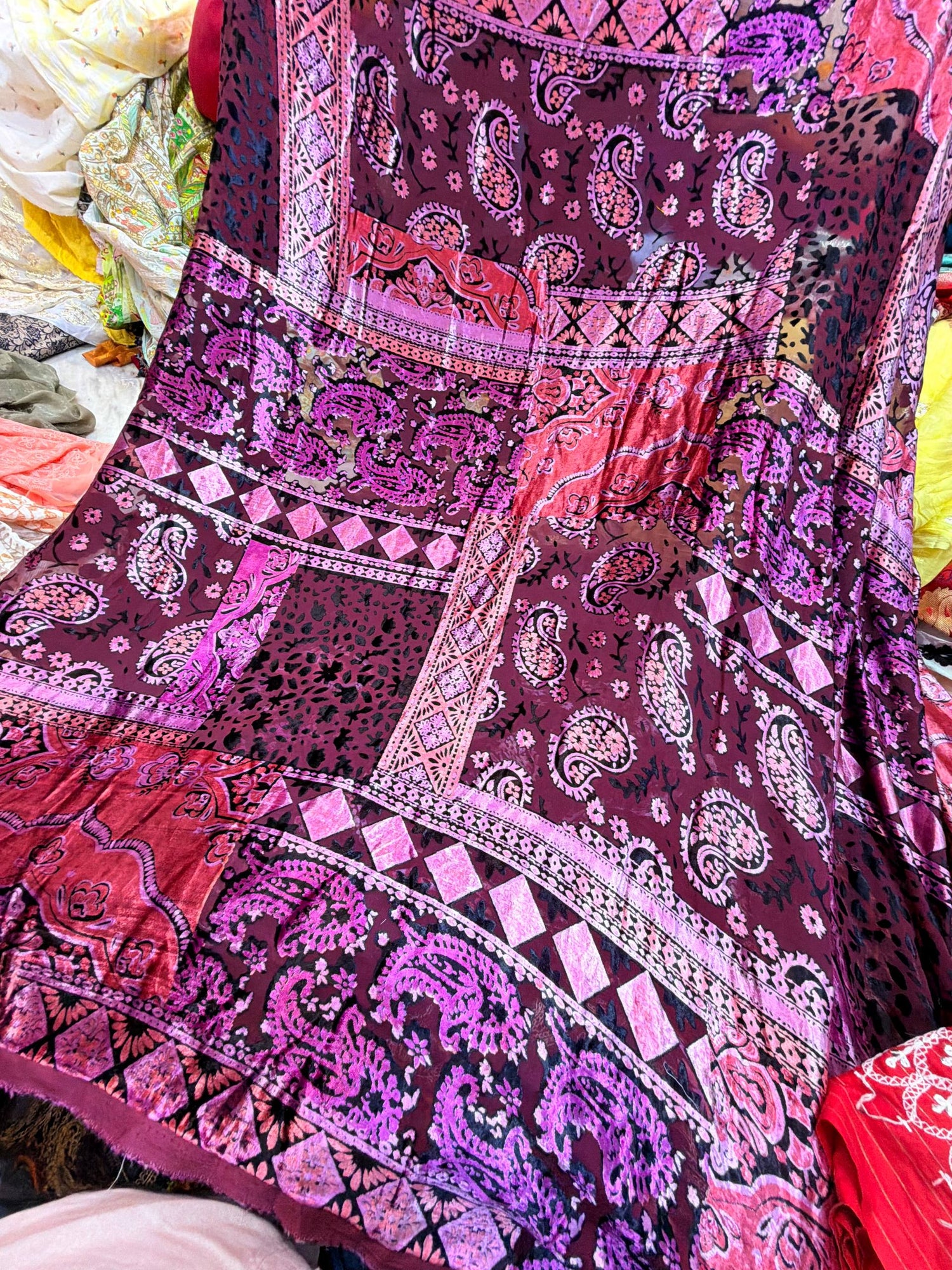 Most Premium Imported Plachi Brasso Velvet