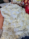Most Premium Pure Georgette Banarasi Zari FABRIC (Big WIDTH!!) (Dyeable Also)