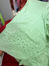 Most Premium Pure Cotton Hakuba Chikankari Fabric (Big WIDTH!!)