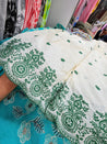 Most Premium Pure Cotton Hakuba Chikankari Fabric (Big WIDTH!!)