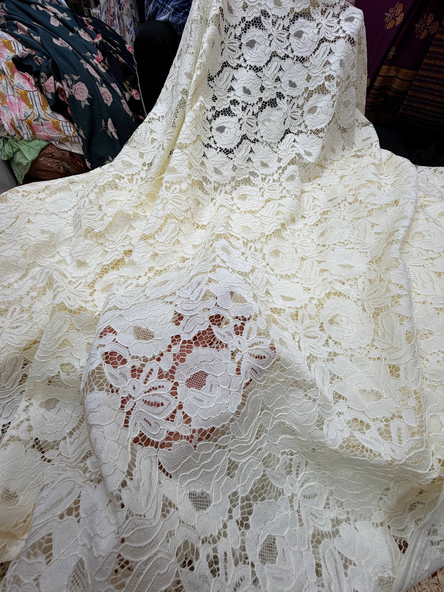 Most Premium Imported Crosia FABRIC (Big WIDTH!!)