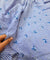 Most Premium Pure Fine Thread Embroidery On Stripes Cotton FABRIC (Big WIDTH!!)