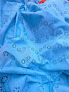 Most Premium Pure Cotton Hakuba Chikankari Fabric (Big WIDTH!!)
